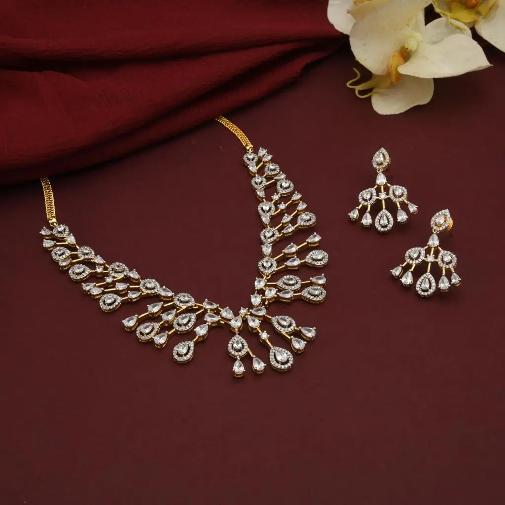 American Diamond Necklaces